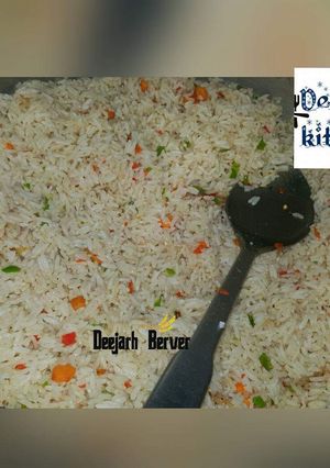 A picture of Nar veg rice.