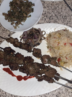 صورة لوصفة رز بالفلفلة الملونة