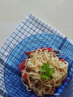 Foto resep Spaghetti aglio e olio