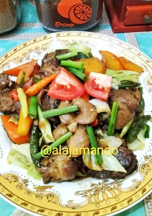 Foto resep Oseng Ati Ampela Kecap