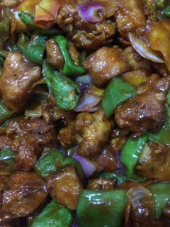 A picture of Chicken Manchurian.