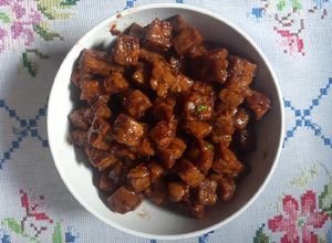 Foto resep Tempe kecap padas