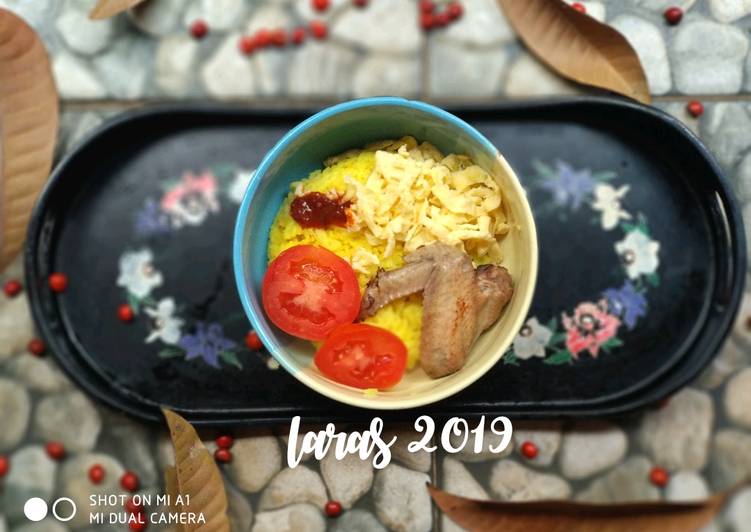 Yellow rice bowl