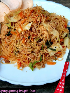 Foto resep Bihun Jagung Goreng (vege)
