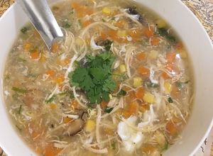 Hình của món Súp gà ngô ngọt 🌽🍗.