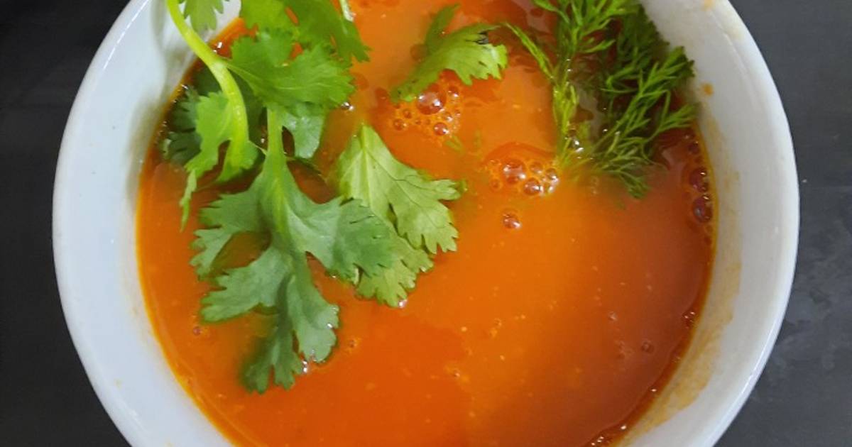 Reena parikh દ્વારા રેસીપી ટોમેટો સૂપ (Tomato soup Recipe in Gujarati
