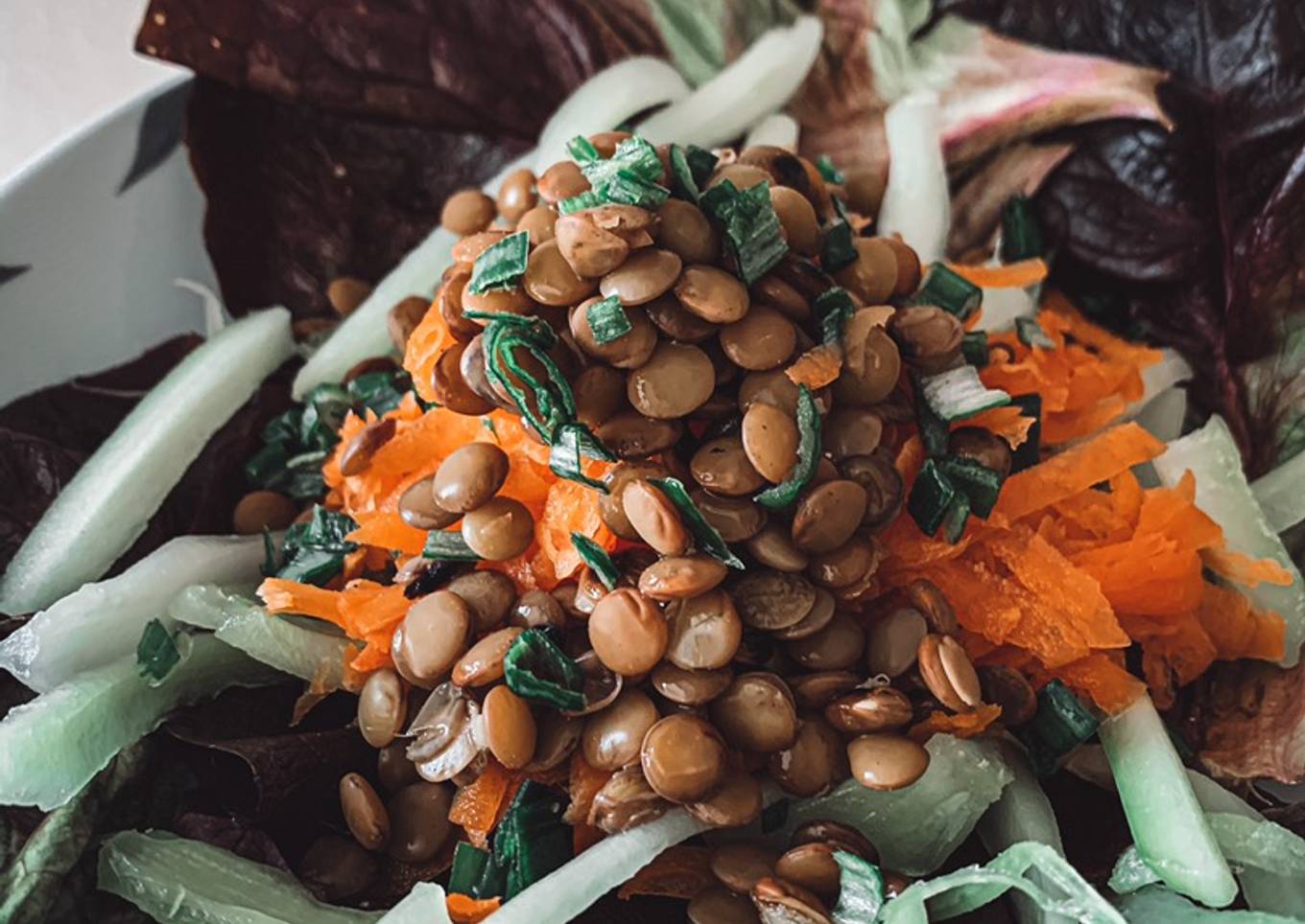 Ensalada de lentejas