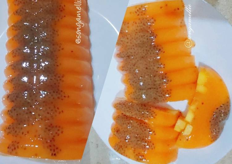 Puding Mangga Simple