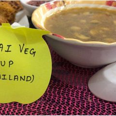 A picture of Thai veg soup.