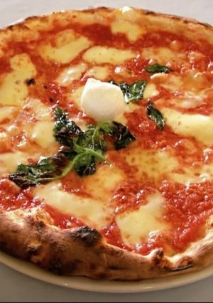 صورة لوصفة بيتزا المارغريتا🍕