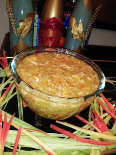 A picture of Quails soup.