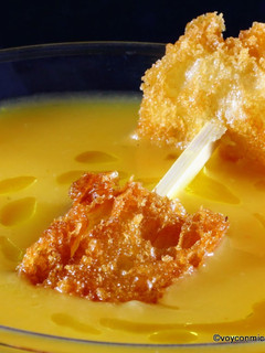 Una foto de Crema de calabaza
