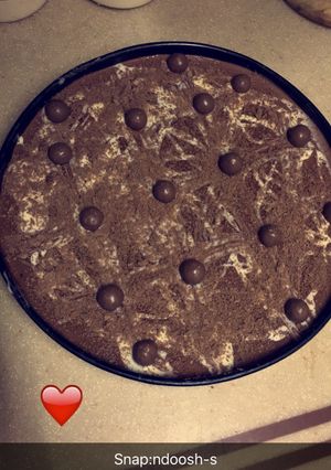 صورة لوصفة حلى سهل وخفيف🙊❤️
