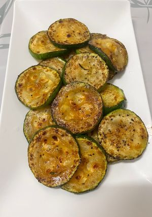 香煎櫛瓜 的食譜成品照片