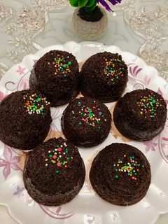 عکسی از دستور کیک فنجونی شکلاتی خیس🤤