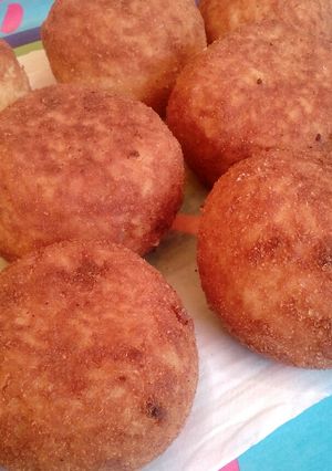 Una foto de Arancinis caseros