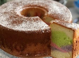 Foto resep Chiffon unicorn ala ala fla kitchen