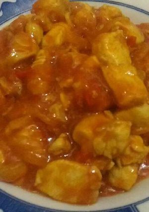 Foto resep Fillet Dada Ayam Saus Asam Manis