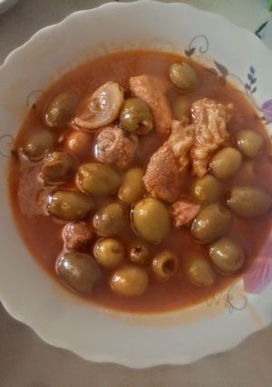 صورة لوصفة طاجين زيتون