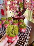 Bolu Kukus Matcha Almond