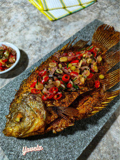 Foto resep Ikan Gurame Goreng Sambal Matah