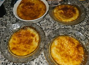 Foto principal de Flanes sabor vainilla y naranja en airfryer