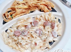 Foto resep Mac and cheese (Fusilli)