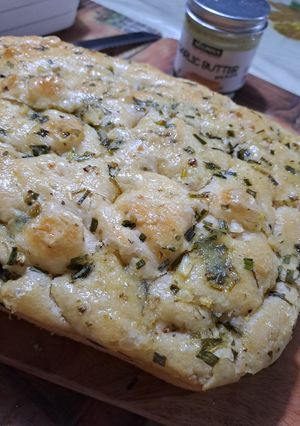 Foto resep 🥖Beef Stock & Tallow Focaccia
