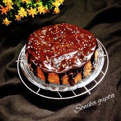A picture of Chocolate coffee cake.