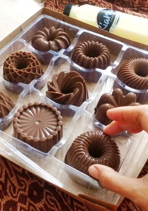 Foto resep (624) Puding Coklat
