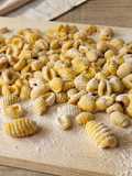 🌟 Ñoquis de cabutiá, ricota y garbanzos 🌟 Fuente de fibra y proteína 🌟