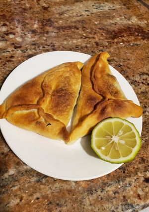صورة لوصفة فطائر سبانخ