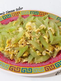 Foto resep Tumis timun Telur