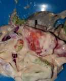 Ensalada con paté de atún