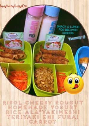 Foto resep Bento LunchBox & Snack For My Kiddos
