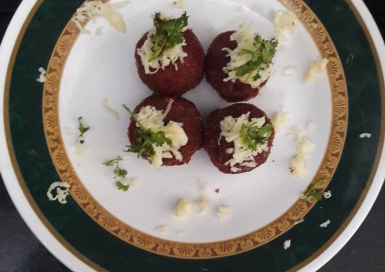 Step-by-Step Guide to Prepare Perfect Beetroot cheese balls