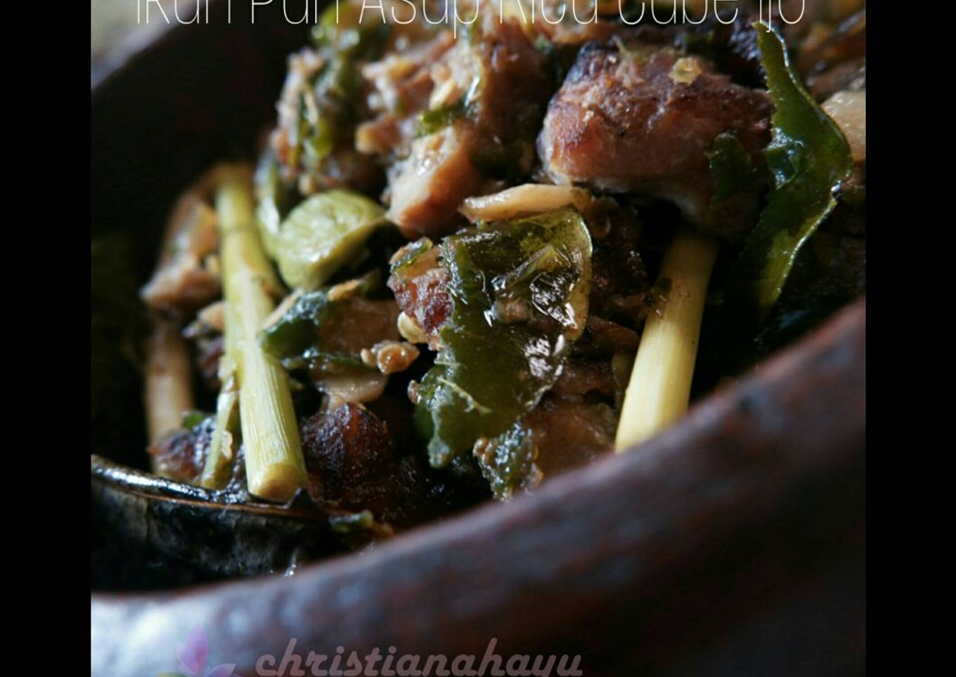 Ikan Pari Asap Rica Cabe Hijau