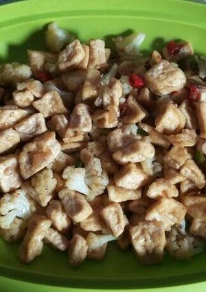Foto resep Tumis kembang kol&tahu