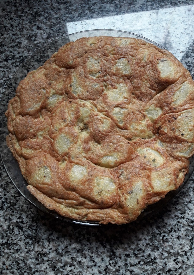 Una foto de Tortilla de papa individual