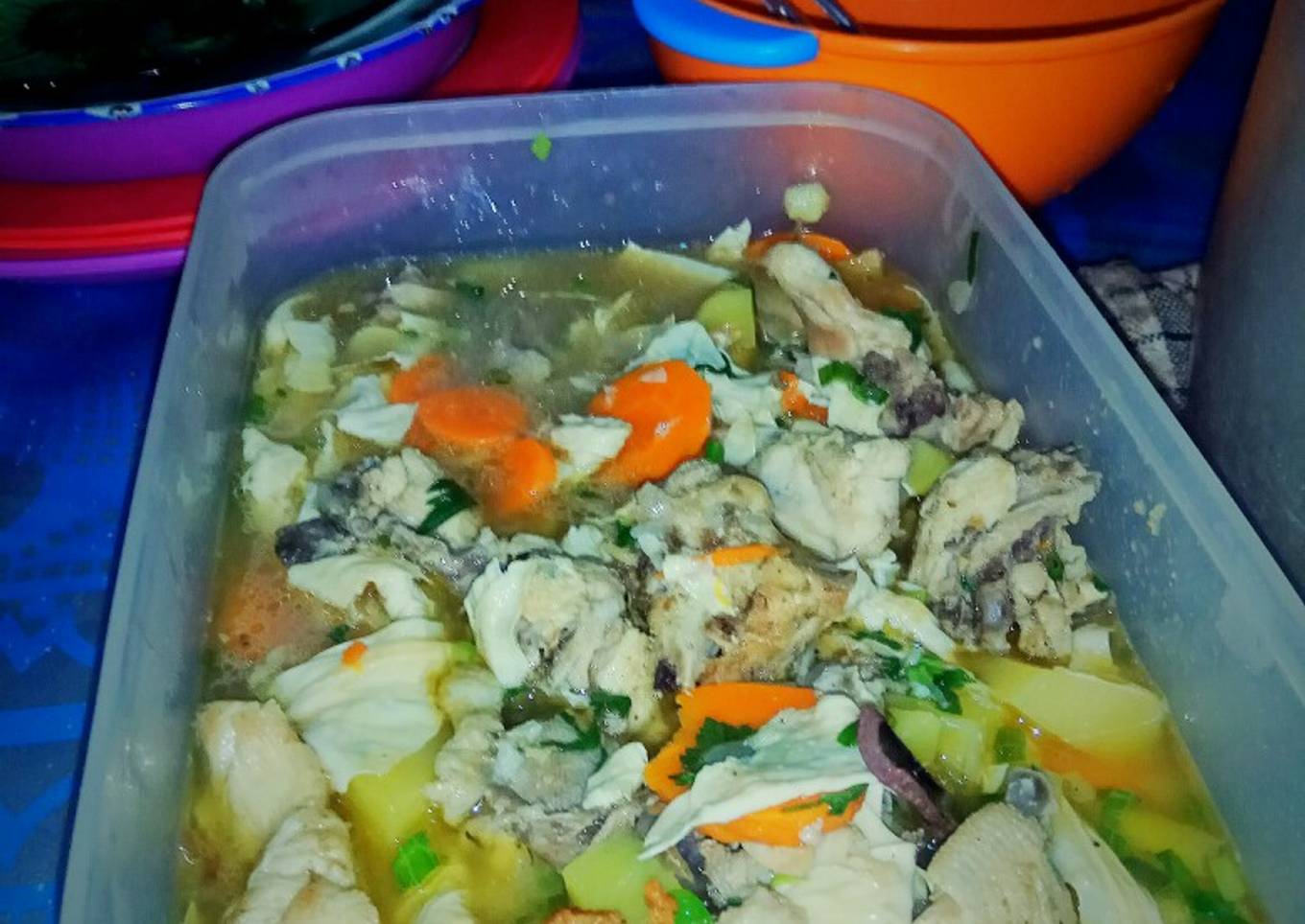 Sop Ayam anak kosan bermodal 20 RB