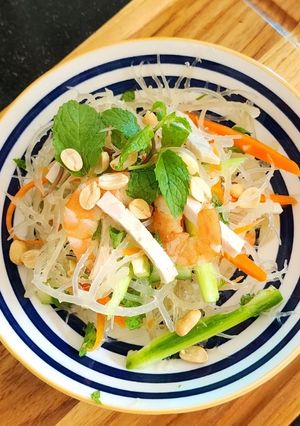 Hình của món Gỏi/ nộm rong sụn.