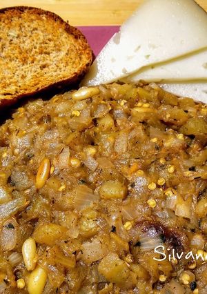 Una foto de 77.🍆Morcilla murciana de la huerta (Vegana)