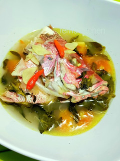 Foto resep Kepala Ikan Kakap Kuah Asam