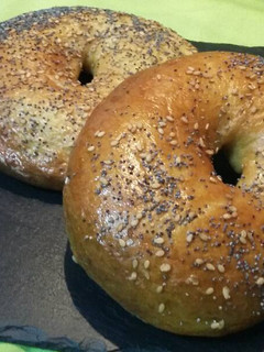 Una foto de Bagels