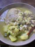 Sopa de pollo y champiñones Grez