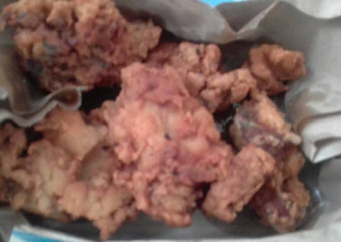 Ayam kfc simple and crispy