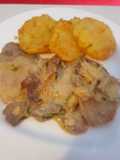 Lomo al ajillo