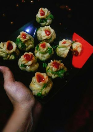 A picture of Amritsari Chole Momos.