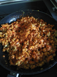 Una foto de Garbanzos fritos a mí manera