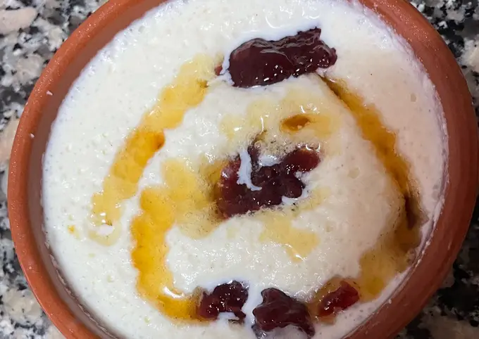 Manera fácil Preparar  Sopa fría de chocolate blanco